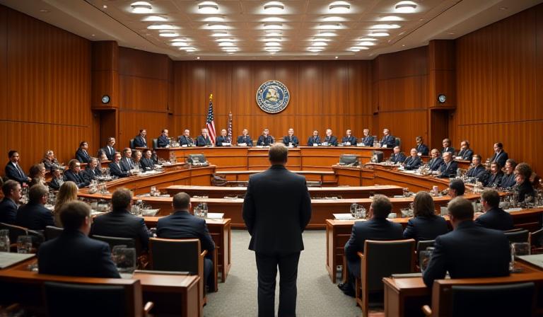 Nashville Metro City Council chambers session in progress